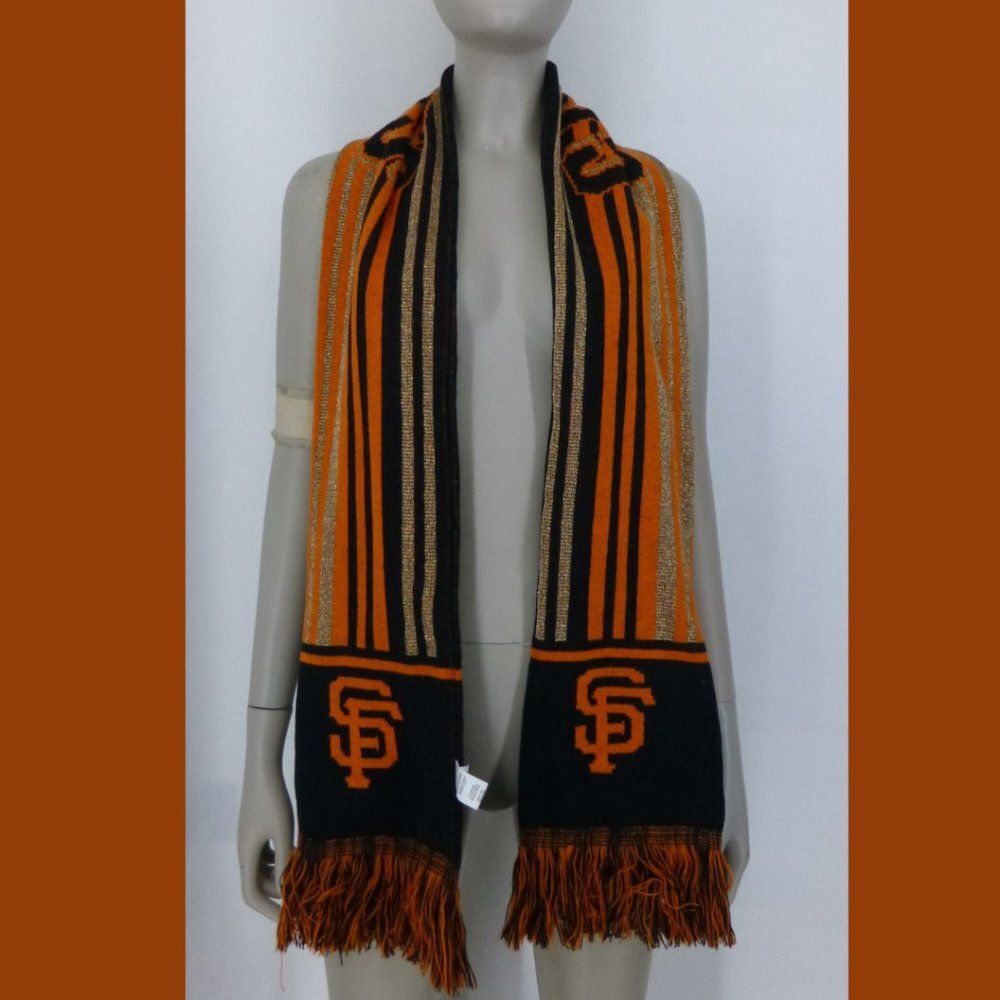 San Francisco Giants Metallic Gold Scarf - Picture 8 of 10